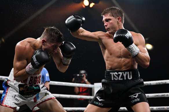 Tim Tszyu landed some devastating blows.