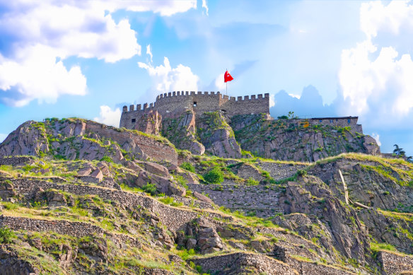 Historic Ankara Castle.