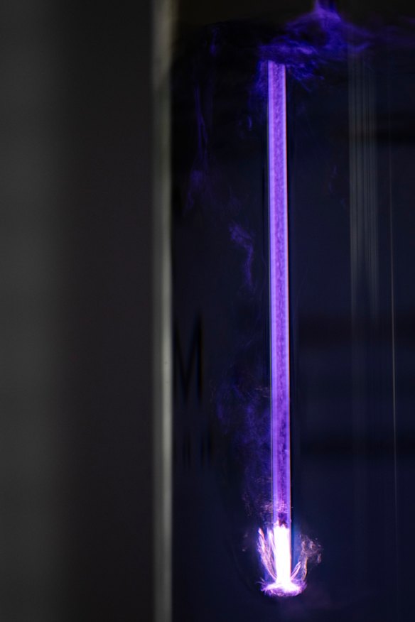 The invention at PlasmaLeap, which enables the production of fertiliser with minimal carbon emissions.