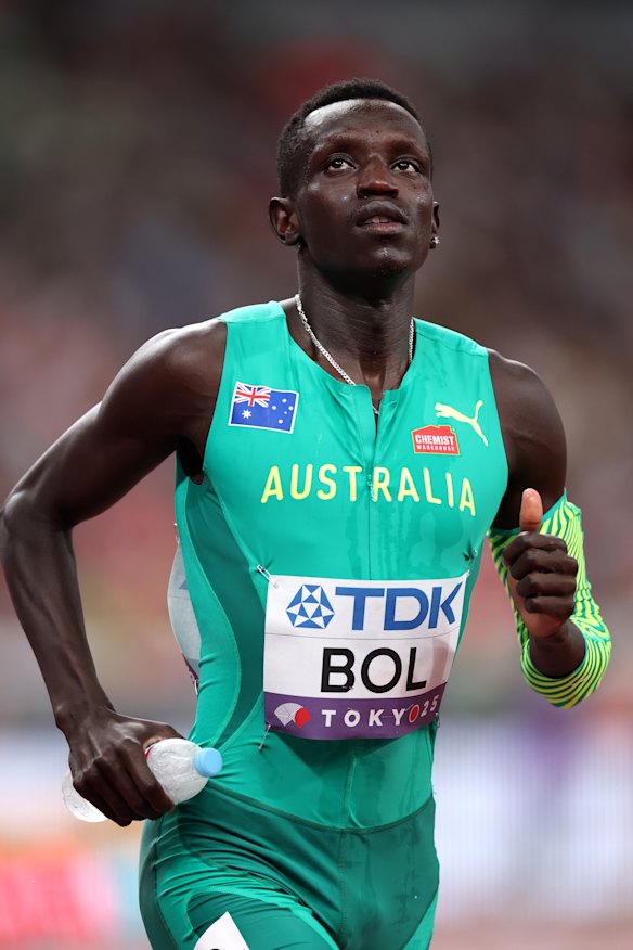 Australian star Peter Bol.