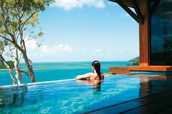 The Great Barrier Reef Foundation's chairman's panel met at Hamilton Island's luxury Qualia Resort.