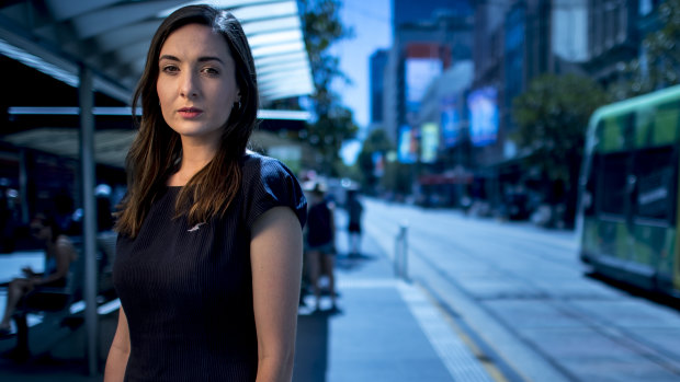 Charlotte Galpin was one of the first people on the scene after Bourke Street tragedy a year ago.