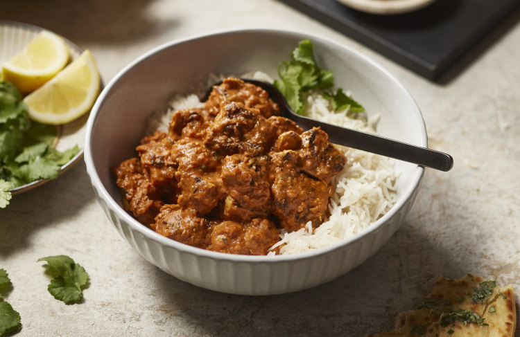 Rich but mildly spiced, butter chicken is a family favourite.