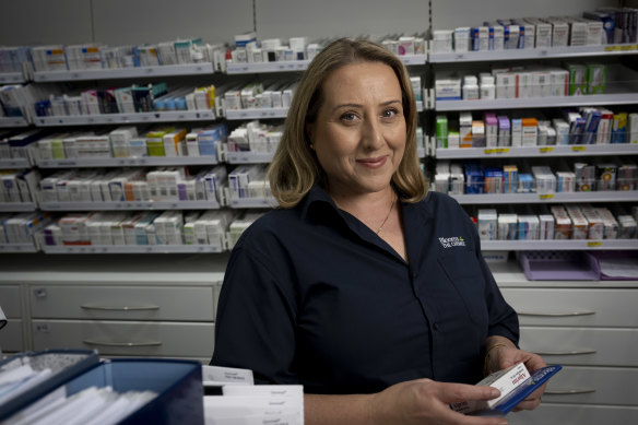 Pharmacist Alexandra Elia said patients enjoyed the ease of access of being able to be treated for UTIs by their pharmacist.