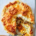 Julia Busuttil Nishimura's pumpkin and feta filo pie.