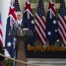US President Joe Biden has warned Australia about getting too cosy with CHina.