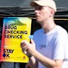 The NSW government trialled pill testing at the Yours & Owls Festival in Wollongong in March.