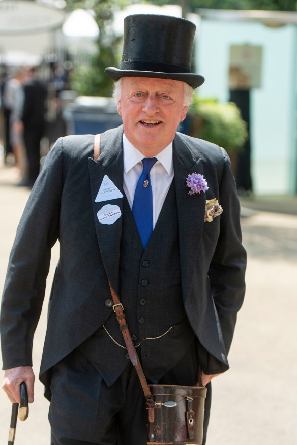 At Ascot in 2021. “Everyone loves him,” says Queen Camilla’s close friend, the Marchioness of Lansdowne, “but he’s always terribly misbehaving.”