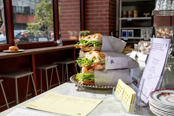 Grab-and-go sandwiches.