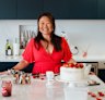 Nagi Maehashi has accused author Brooke Bellamy of stealing recipes.