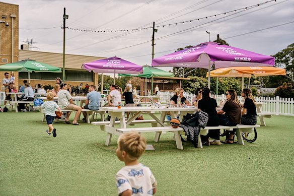 Your new summer hangout: East Malvern RSL’s decommissioned bowling green.