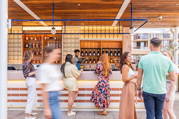 Crisp charcuteries are popular on the menu at Luke Mangan's Harper Rooftop bar.