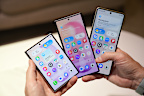 Samsung launched its Galaxy Z range of smartphones with foldable screens in London.