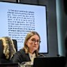 Premier Jacinta Allan at the Yoorrook Justice Commission hearings.