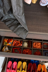Storage drawers help tackle the threat of the "dysfunctional dress-up box".