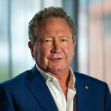 Green machine: Andrew “Twiggy” Forrest.