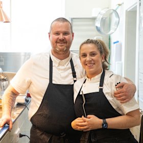 Orson owners and chefs Ryan Spurrell and Sarah Cremona.