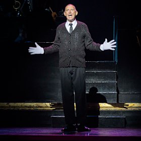 Show-stealer Peter Rowsthorn as the gormless Amos.