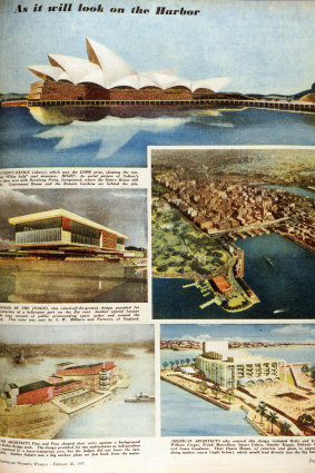 Sydney Opera House article from the Australian Women’s Weekly from  February 20, 1957.