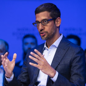 Google CEO Sundar Pichai.