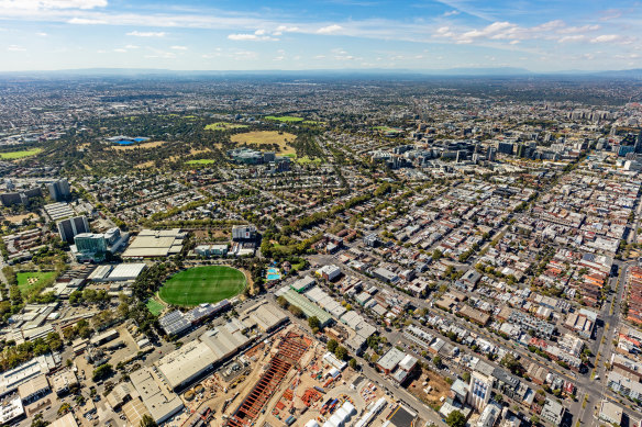 The Arden precinct could include about 15,000 residents and 34,000 workers. 