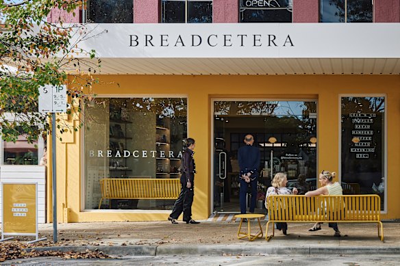 Breadcetera's signature sunny yellow facade lives on in Mt Eliza.