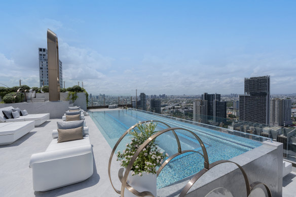 The rooftop pool - a high-rise favourite.