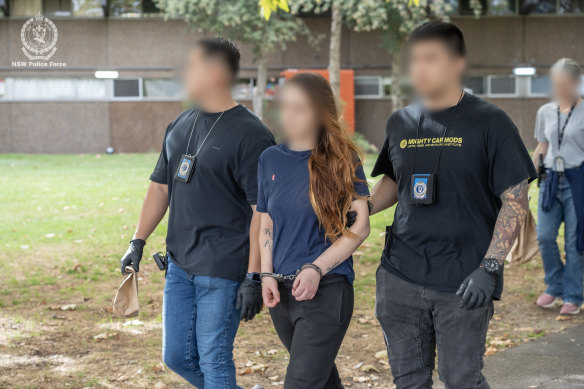 Fourteen people were arrested in the raids.