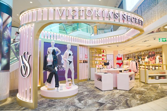 The Victoria’s Secret outlet at the terminal.