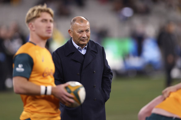 Wallabies coach Eddie Jones is backing youth.