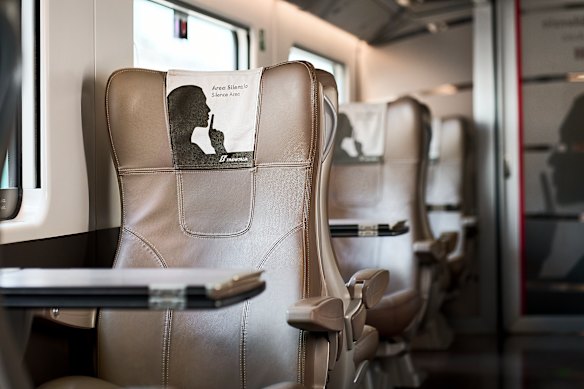 The holy grail of single traveller train seats: a solo window.
