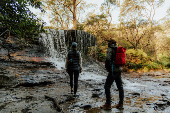 Falling for waterfalls along the way.