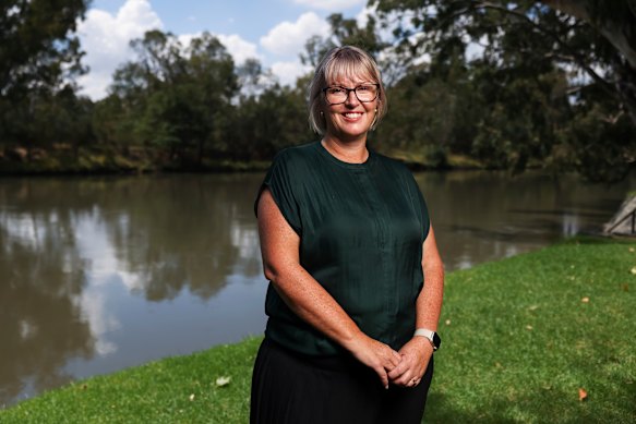 Michelle Milthorpe, independent candidate for the seat of Farrer.