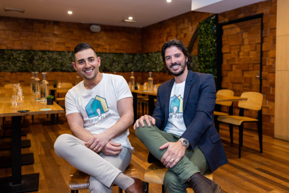 Third Place co-founders Paul Veltman and Dean Katz want workers to spend more time in their local hospitality venue this month.