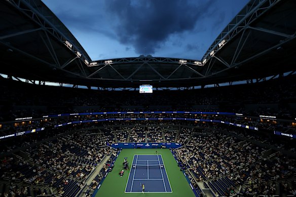 In any given stadium at the US Open, a healthy number of fans will be monitoring the match through a prediction market.