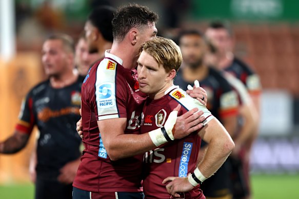 Tate McDermott has not featured for the Queensland Reds this season.