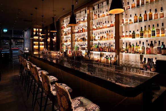 “Quintessential modern London cocktail culture”: Amaro Bar London.
