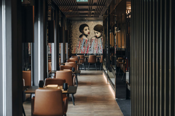 Koko’s Asian fusion restaurant.