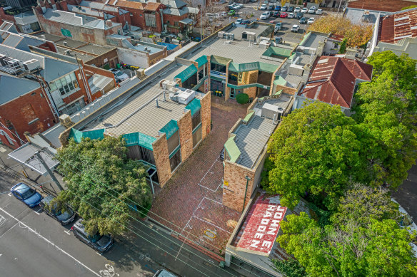Seven strata offices for sale in one go.