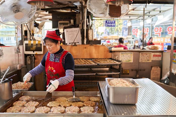 Bolinhos para participar do tour gastronômico Culinary Backstreets.