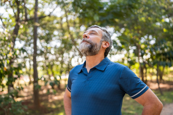 Ground your body with exercises like “box breathing”.