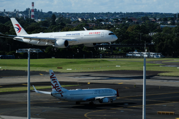 China Eastern is the only carrier servicing the Sydney to Shanghai route.