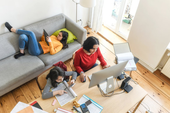 The Productivity Commission found work from home is unlikely to be a cause for stagnating growth.