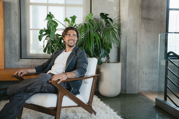 Max Marchione, co-founder and CEO at start-up Superpower, in San Francisco.