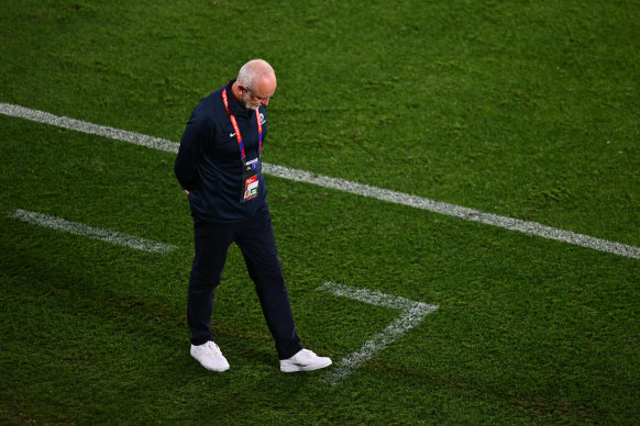 Graham Arnold has overseen Australia’s only two losses in live World Cup qualifiers since 1981.