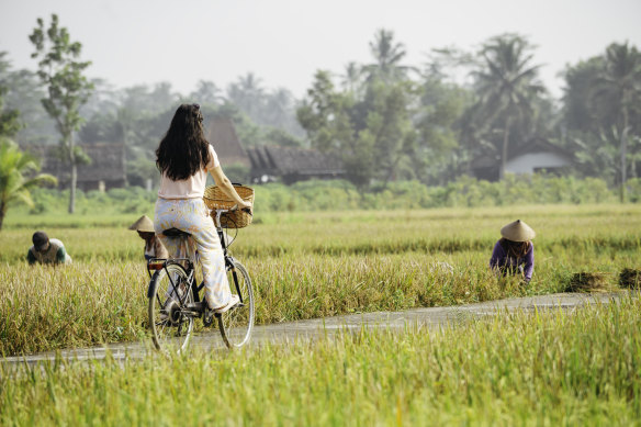 Bali’s interior moves to a different rhythm.