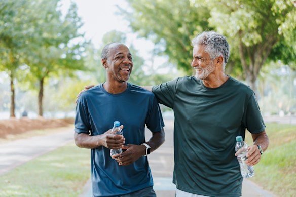 The hippocampus grew in the older men and women who started to exercise.