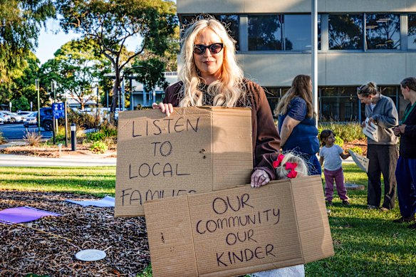Hampton Community Kindergarten president and parent Eloise Stark.