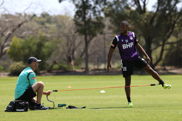 It’s been a long time since Daniel Sturridge’s last pro match, but he insists he’s ready to go for Perth’s season opener on Saturday.