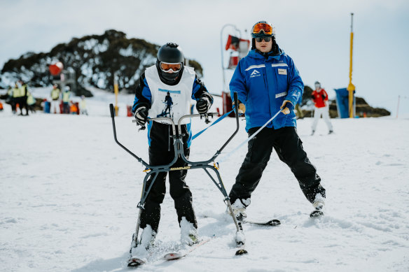 “Seasons are short, and I certainly try to make the most of my time,” says ski instructor Charlie Evans.